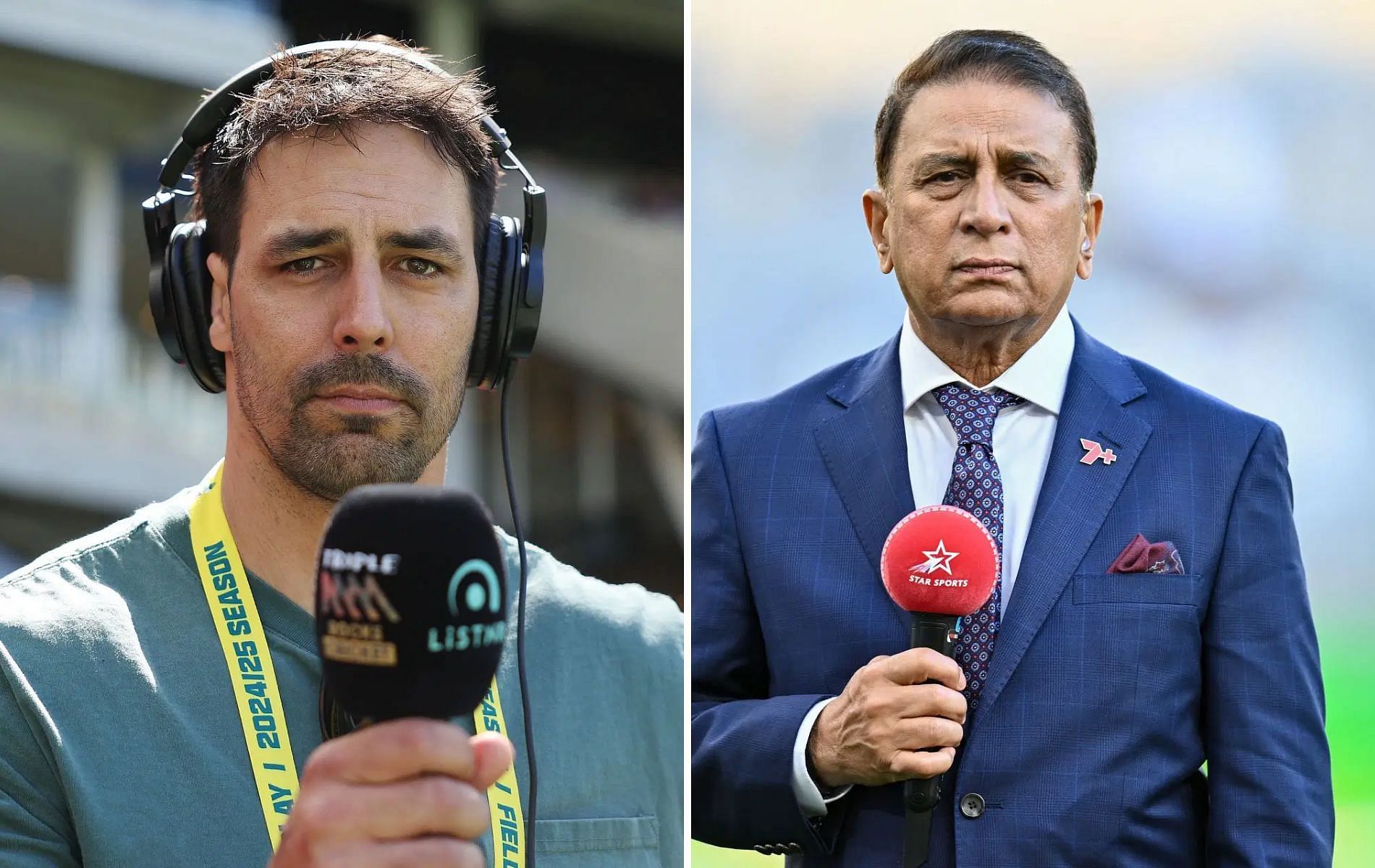 Johnson did not mince words about Gavaskar