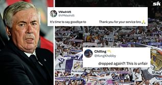 “This is unfair”, “Enough of this Ancelotti rubbish” - Real Madrid fans furious with 2 players not being included in starting XI vs Rayo Vallecano