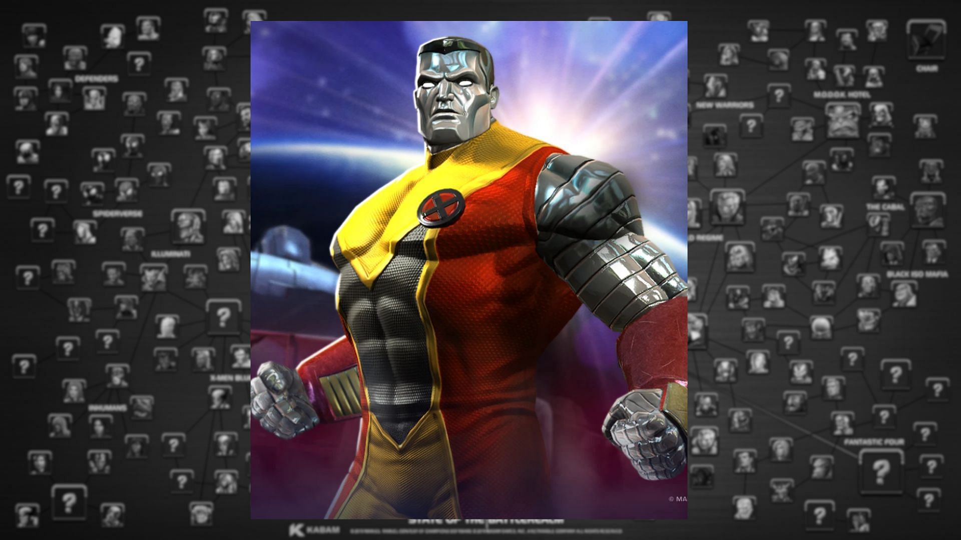 Colossus is one of the most tank champions for beginners in the Marvel Contest of Champions(Image via Kabam Games, Inc.)