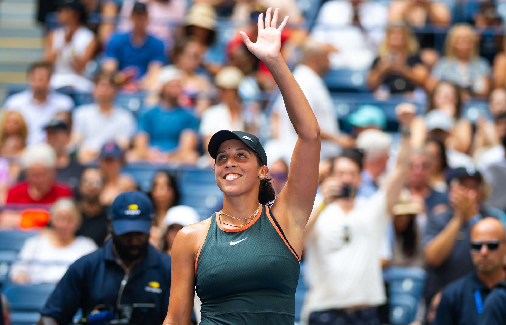 Madison Keys at the US Open 2024. (Photo: Getty)