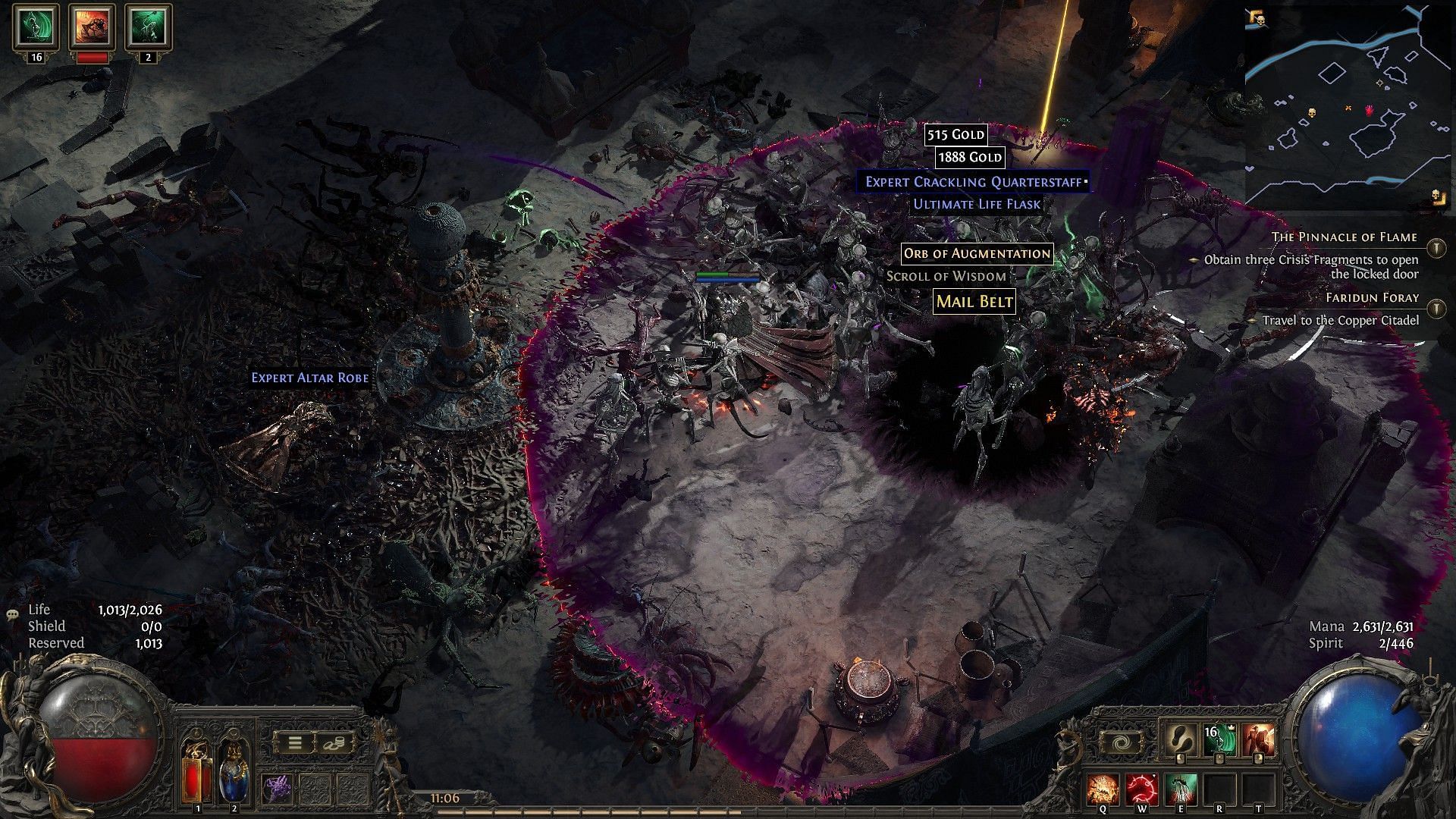 The Breach spreading in Path of Exile 2 (Image via GGG)