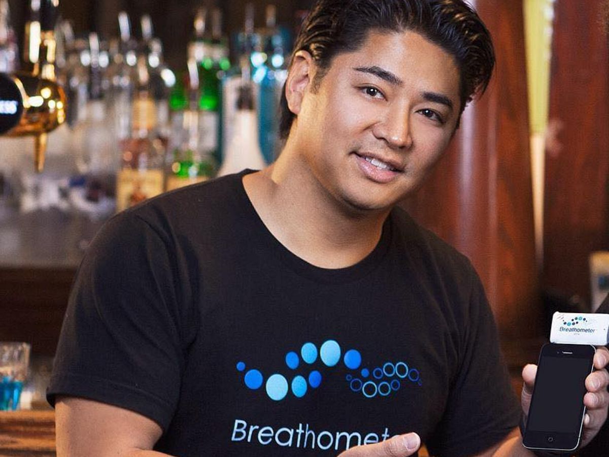 Breathometer CEO Charles Michael Yim (Image via Facebook/@charlesmyim)