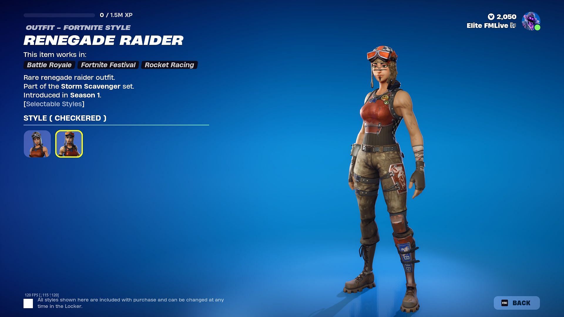 The return of the Renegade Raider has stirred some drama (Image via Epic Games)