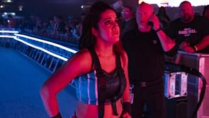 Bayley makes an emotional teary-eyed announcement; asks for help