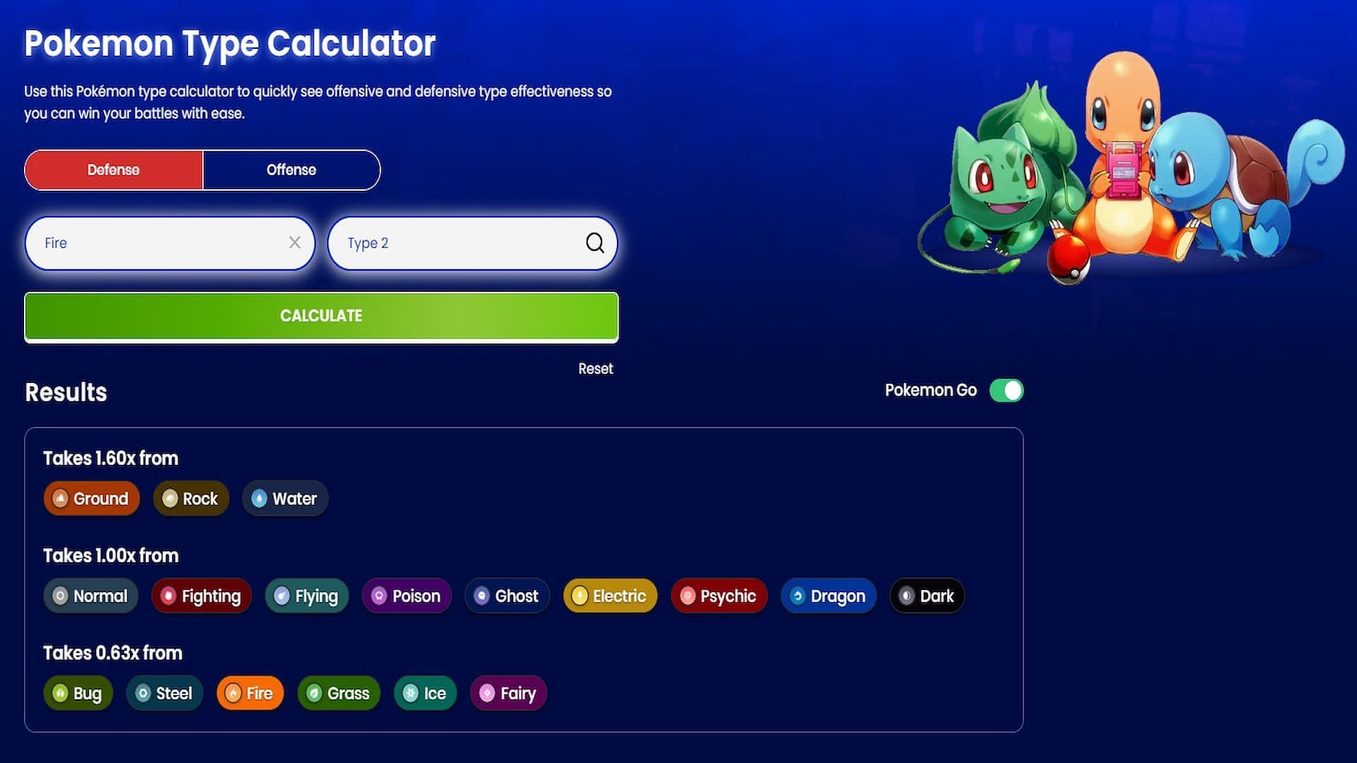 Magmortar&#039;s type matchup (Image via Sportskeeda)