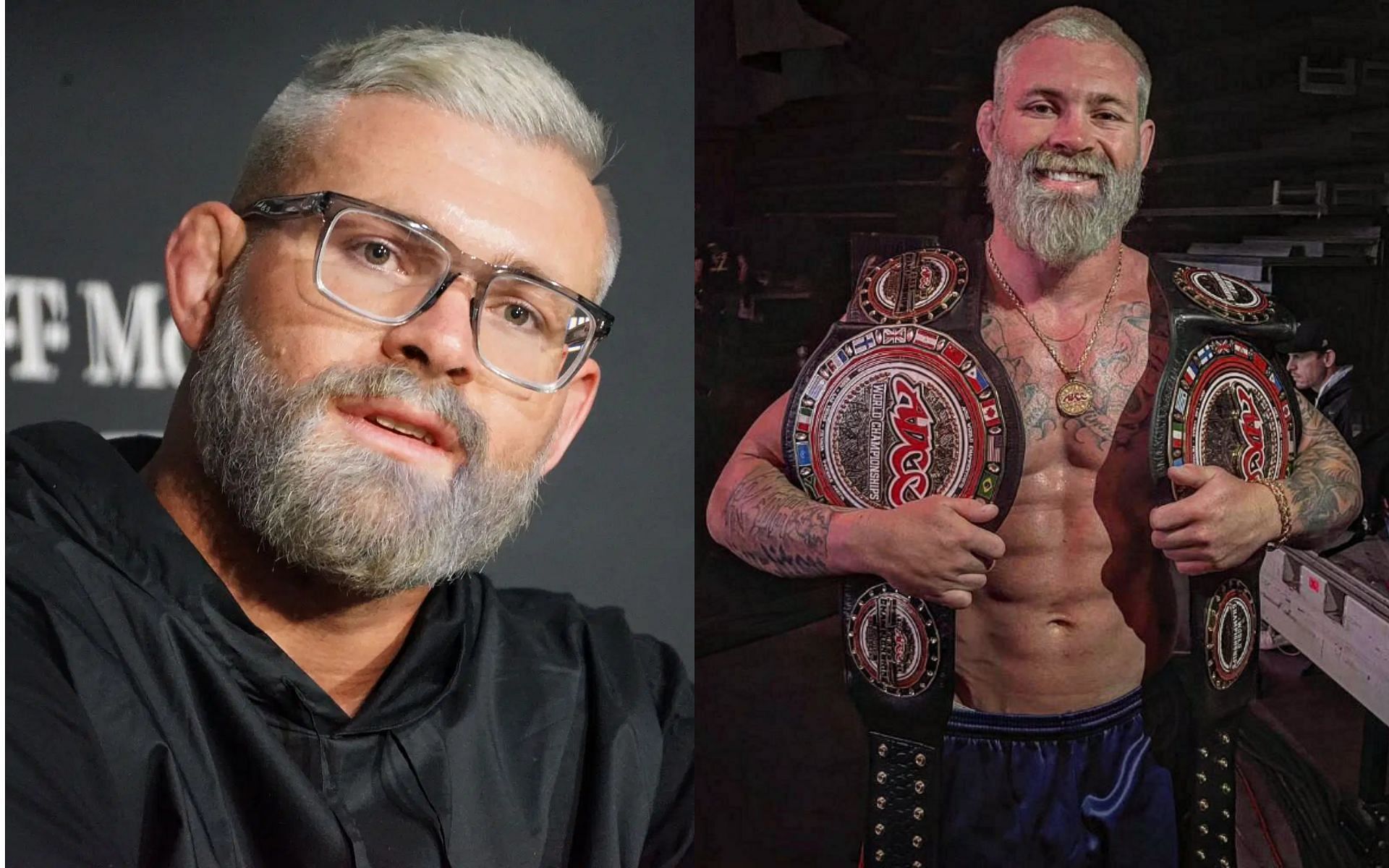 Gordon Ryan (left and right) refuses to confirm whether he will compete at ADCC 2026 or not [Images courtesy: Getty Images, @gordonlovesjiujitsu on Instagram]