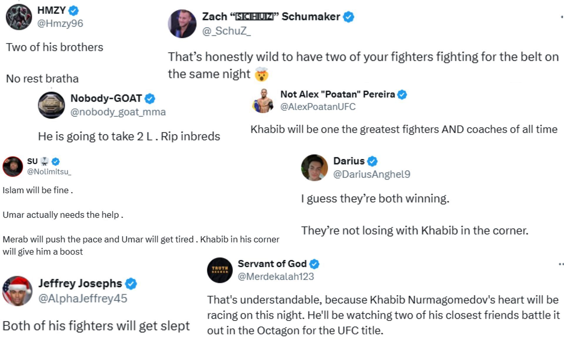 MMA fans react to Khabib Nurmagomedov&#039;s comment