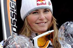 Lindsey Vonn gets emotional as she witnesses support from kids during her highly anticipated comeback appearance