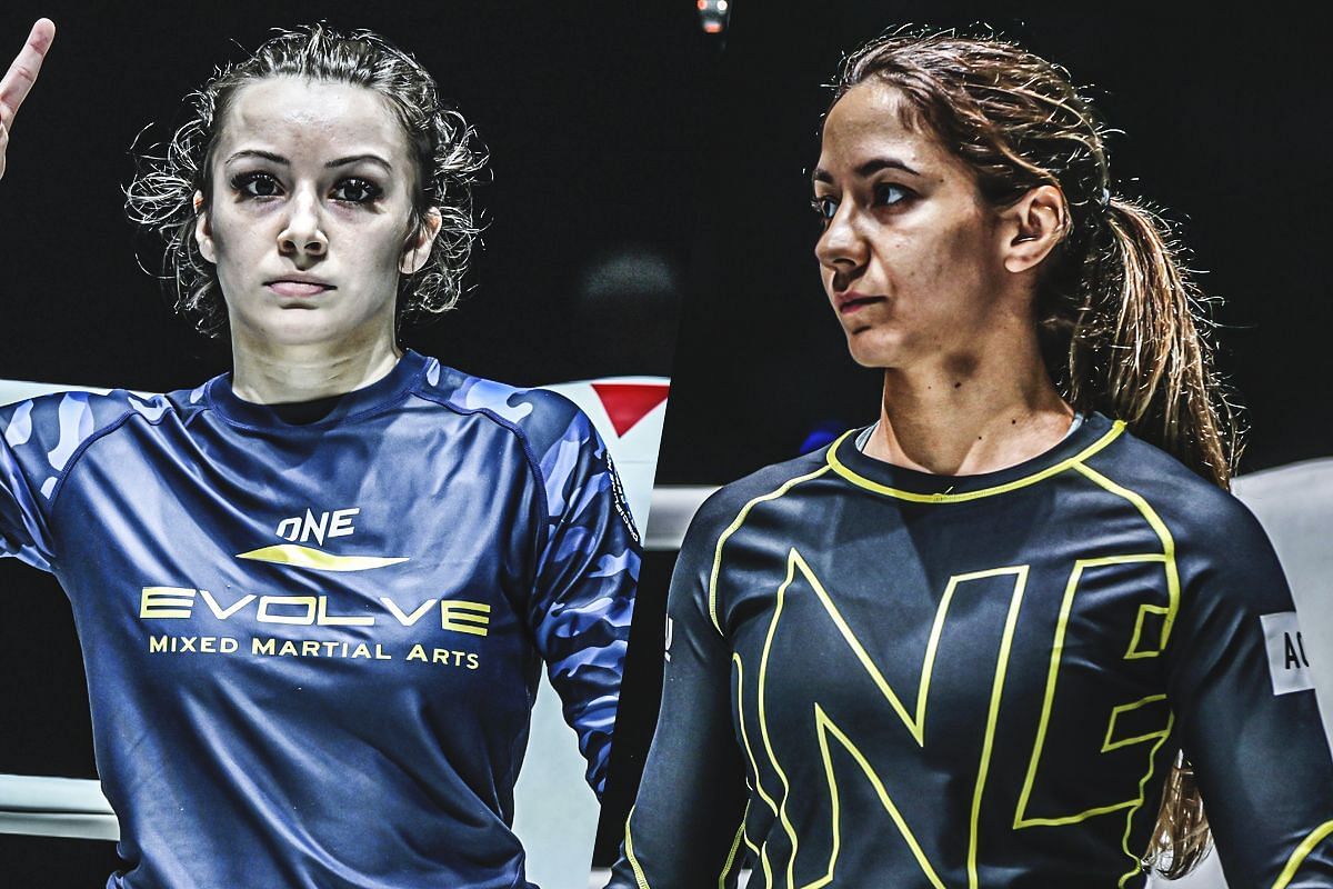 Danielle Kelly (Left) faces Mayssa Bastos (Right) at ONE Fight Night 26