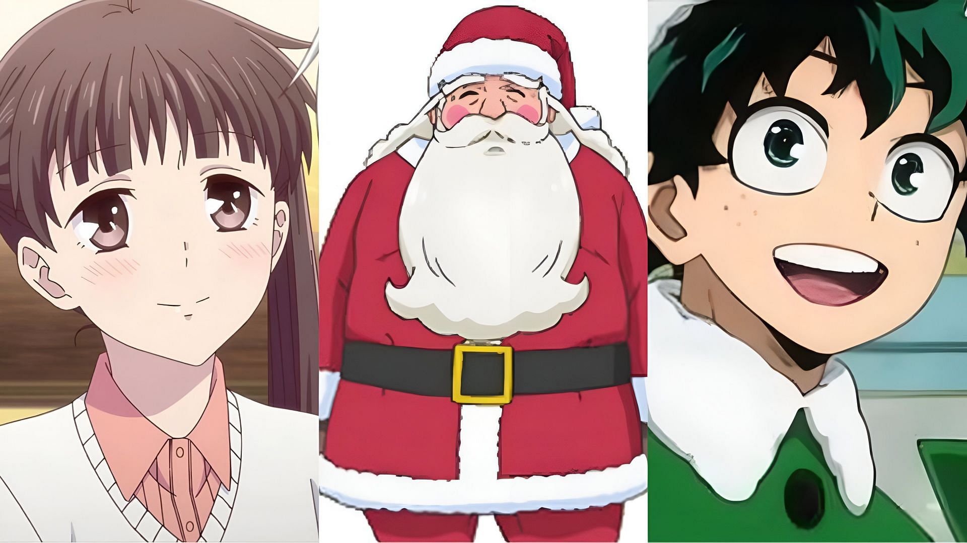 10 anime characters who are on Santa Claus