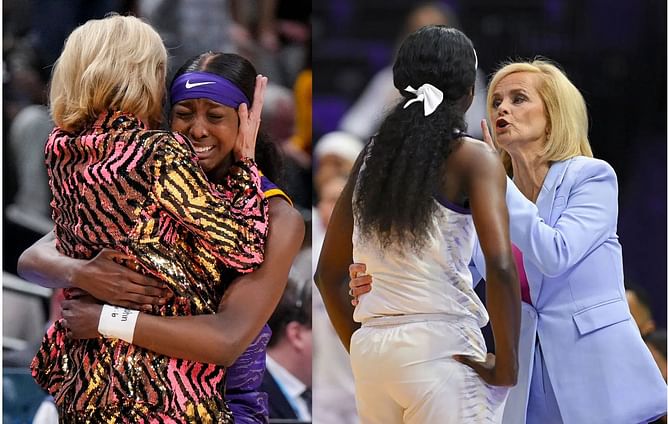 Flau'jae Johnson's Mom reacts after Kim Mulkey erupts in rage at officials over baffling decision: "You can't fake this, I'm riding with you coach"