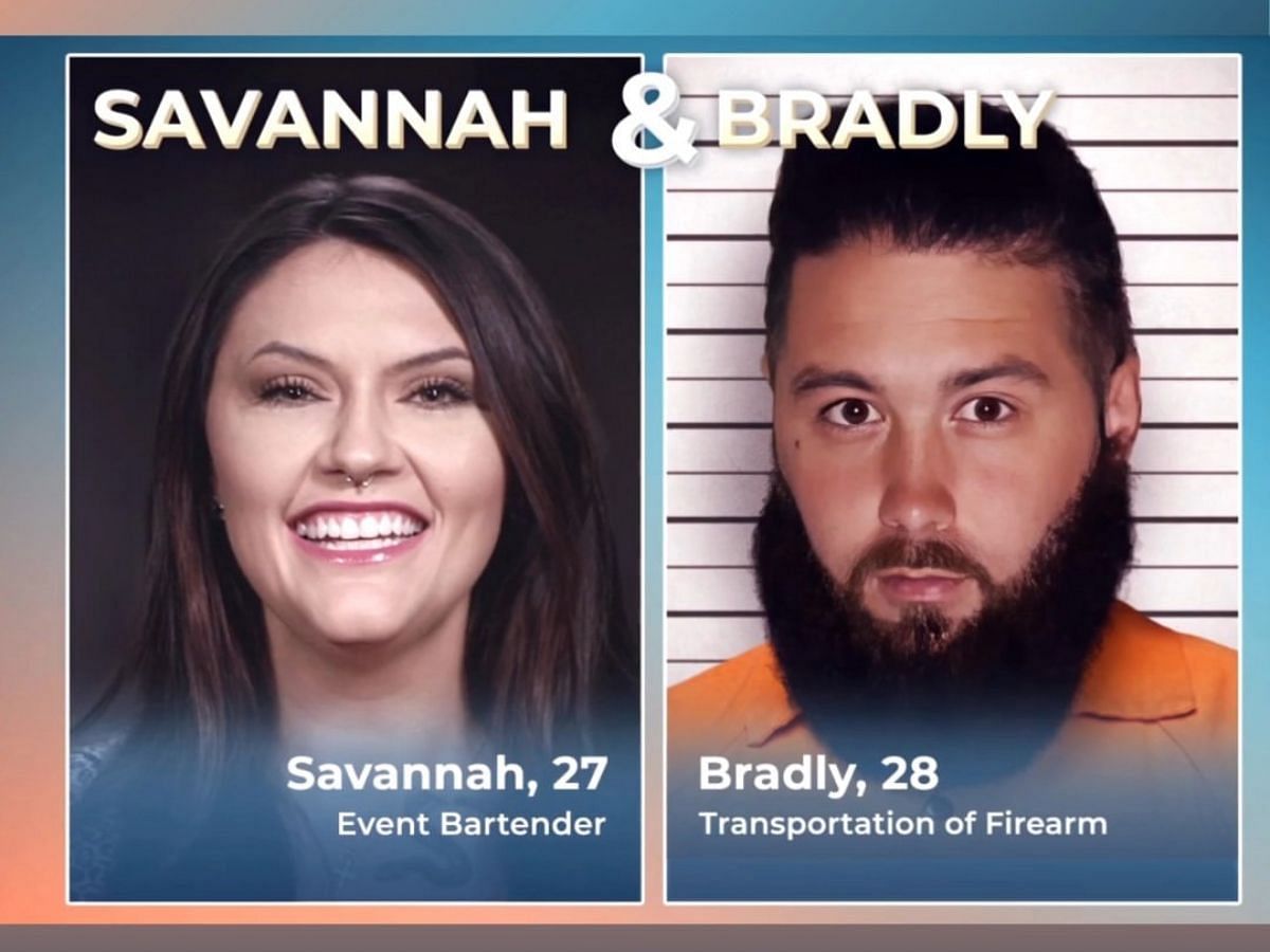 Savannah and Bradly from Love After Lockup (Image via Instagram/@loveafterlockup_wetv)