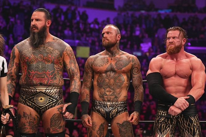 House of Black member's video message suddenly airs outside AEW