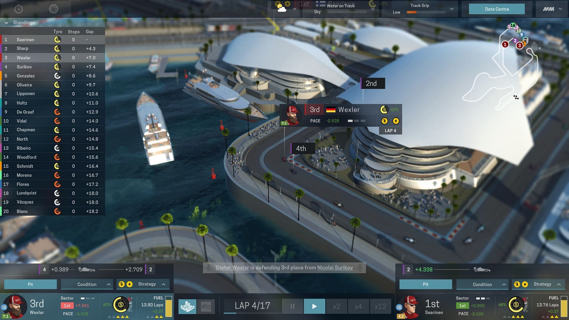 Motorsport Manager can act as a fantastic racing management game (Image via Sega)