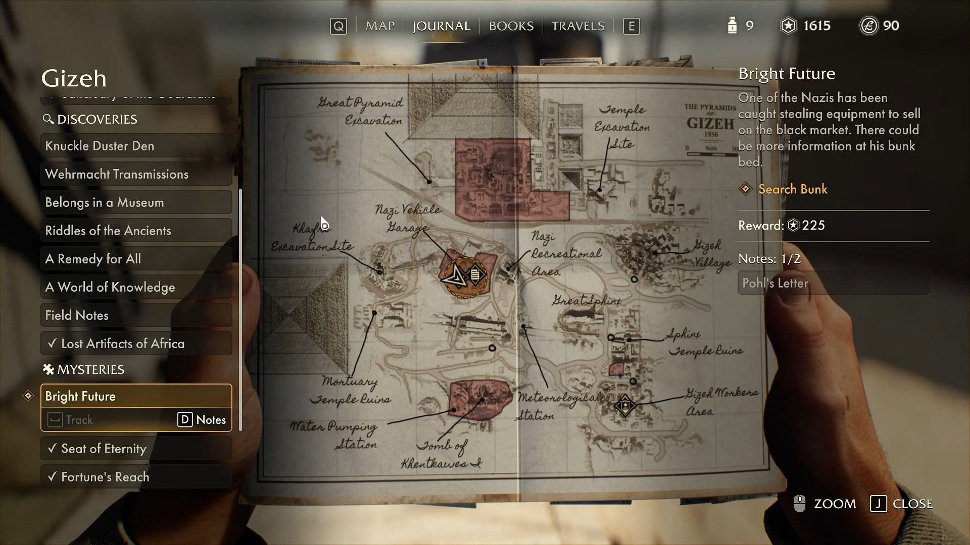 Location of the puzzle (Image via Bethesda Softworks)