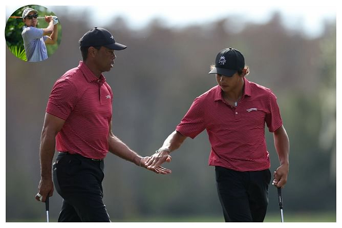 PGA Tour winner picks prefer Charlie Woods’ swing over peak Tiger’s