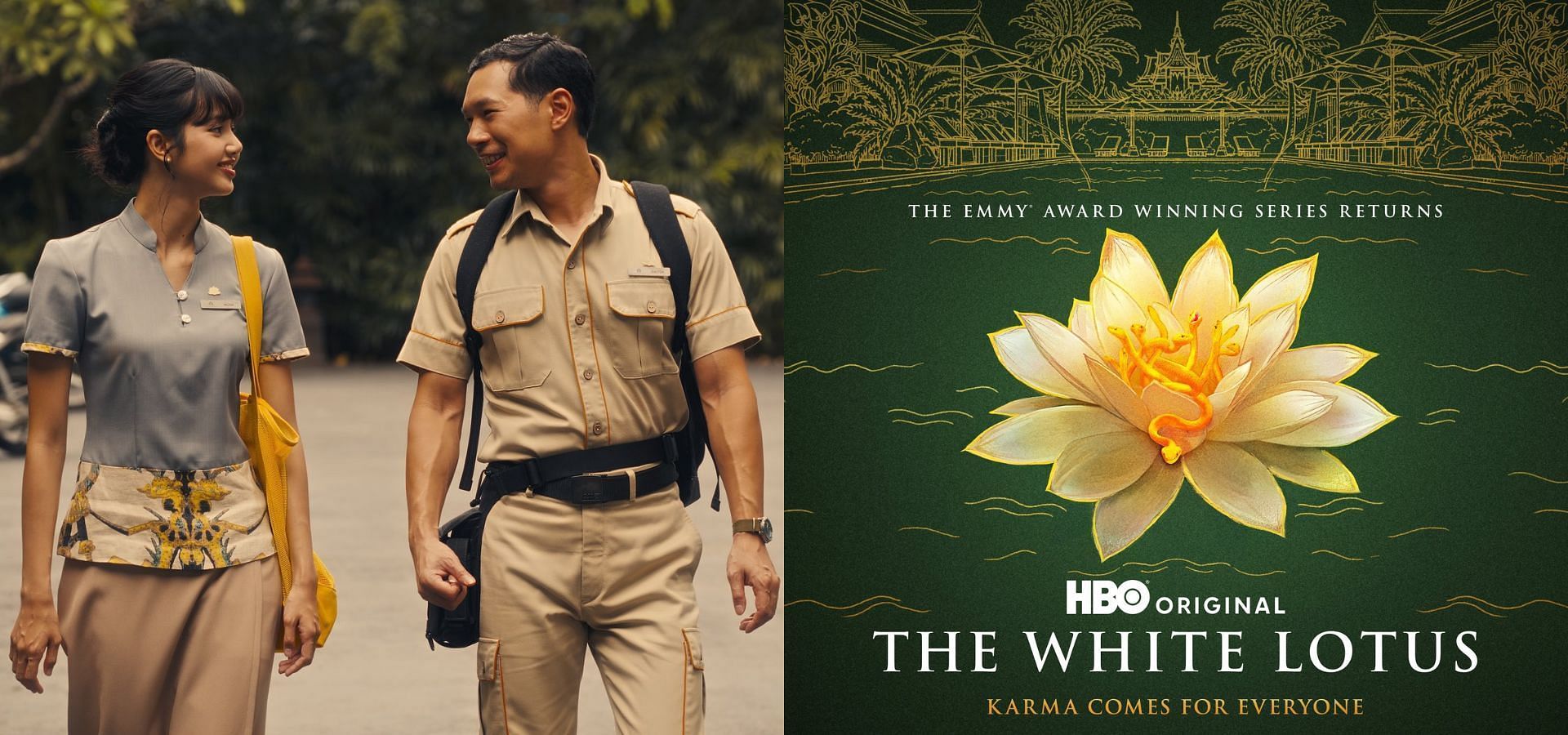 Lisa&rsquo;s official stills and trailer from The White Lotus Season 3. (Images via X/@StreamOnMax)