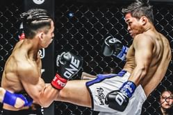 FREE FULL FIGHT: Thai star Petchtanong Petchfergus nearly makes mince meat out of Hiroki Akimoto's ribs in Singapore duel