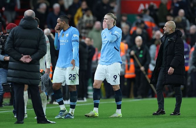 Liverpool 2-0 Manchester City: Cityzens' Player Ratings as they fall to a sixth defeat in seven games | Premier League 2024-25