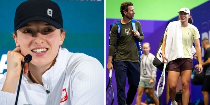 Iga Swiatek's new coach Wim Fissette gives verdict after Pole makes him try pierogi during time together in Poland