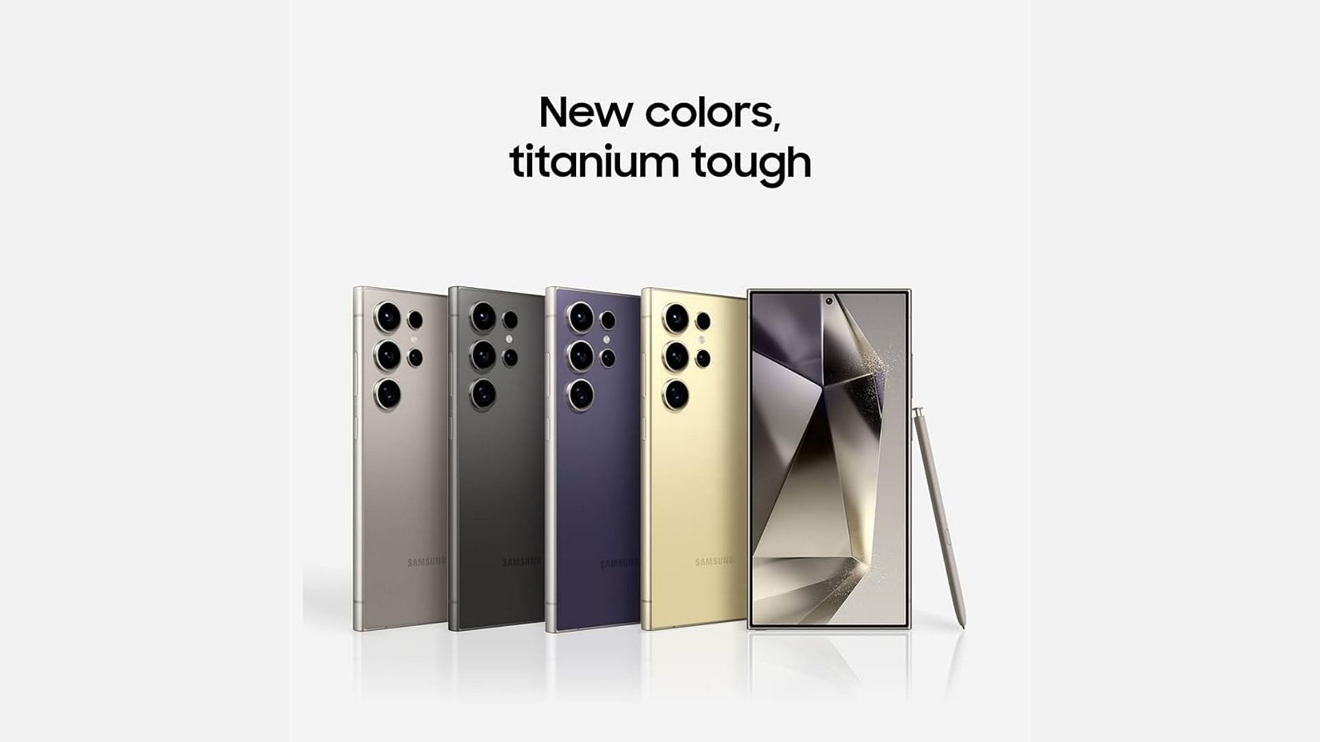 The S24 Ultra introduced a titanium body, which we expect will be available with the S25 as well (Image via Amazon)