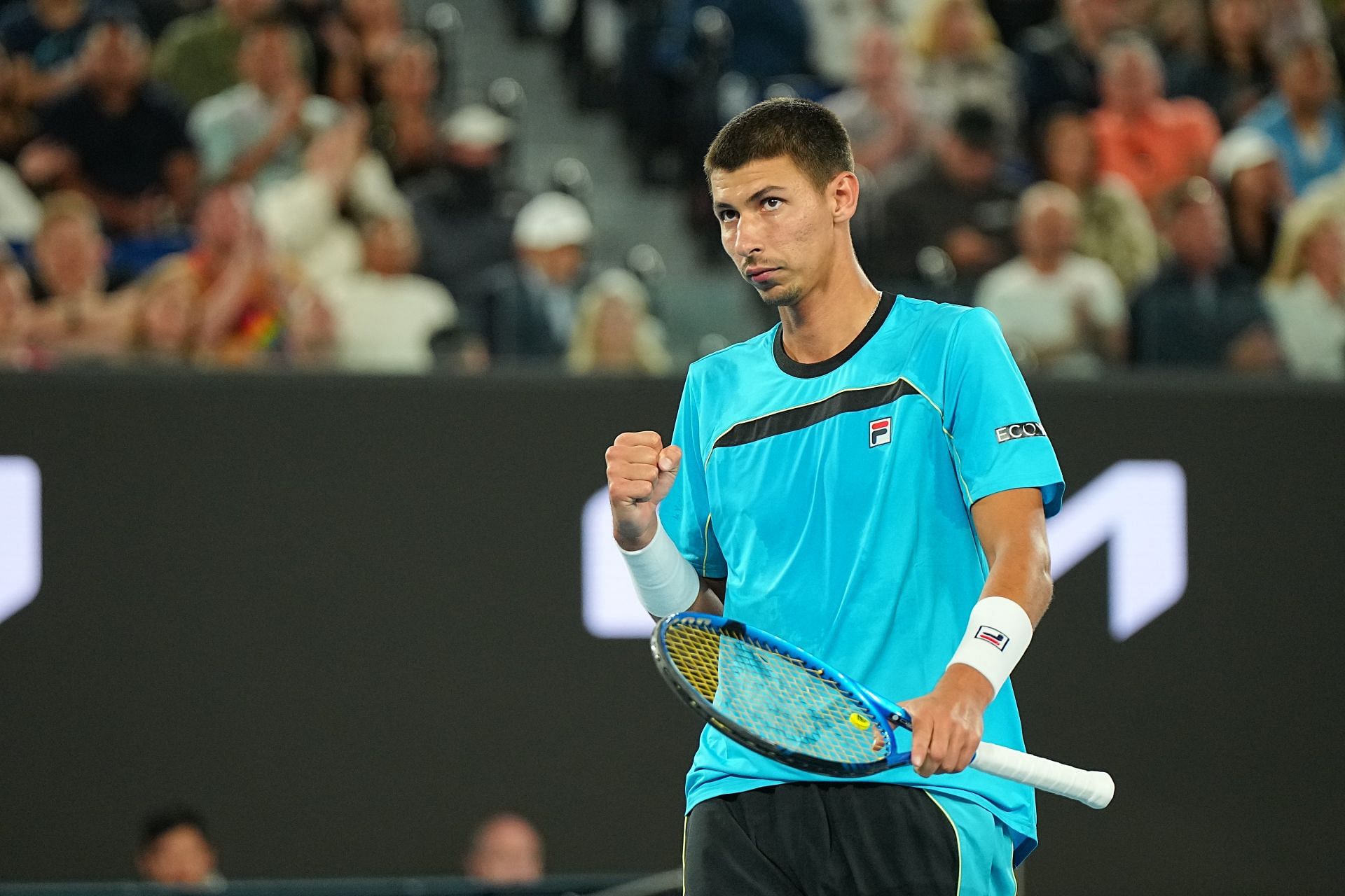 Alexei Popyrin at the Australian Open 2025. (Photo: Getty)