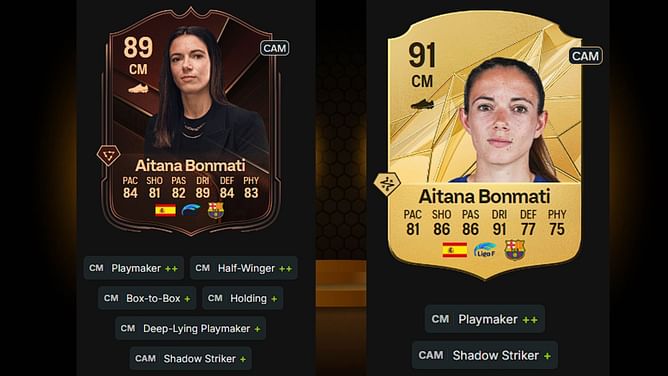 Ultimate Cover Star Aitana Bonmati vs Gold Aitana Bonmati: Which is the better card?