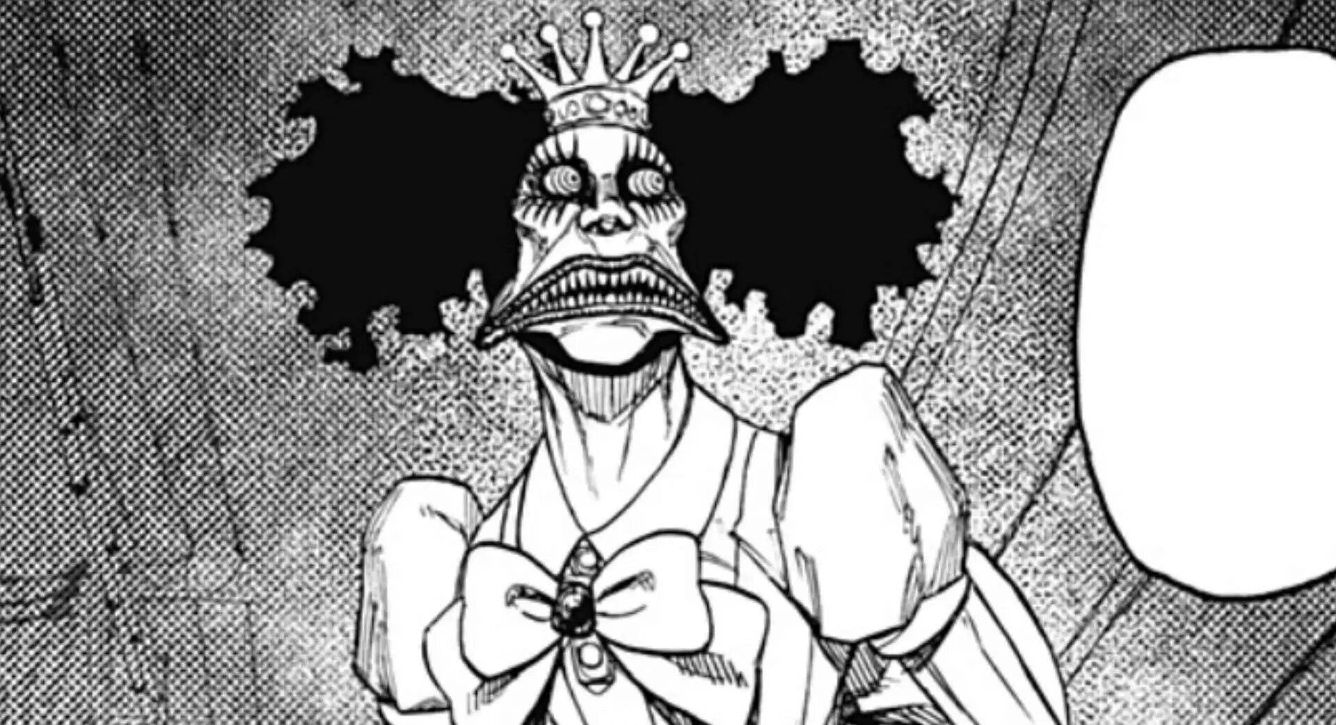 Yokai Reiko as seen in the manga (Image via Shueisha).