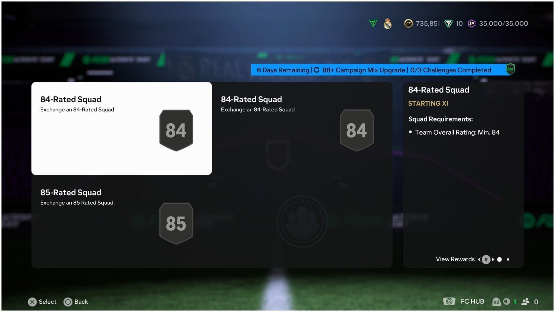 These are the requirements (Image via EA Sports)