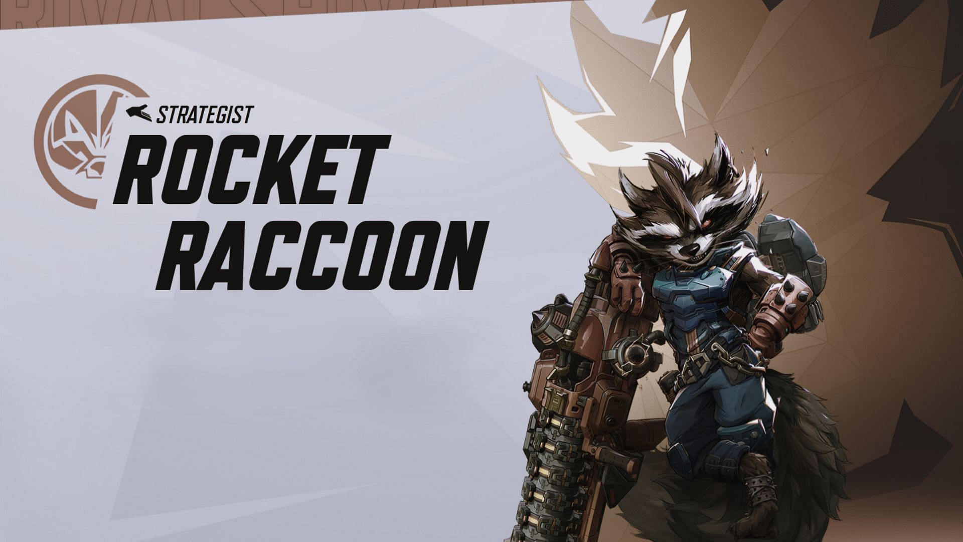 Rocket Racoon is a strategist from Marvel Rivals (Image via NetEase Games)