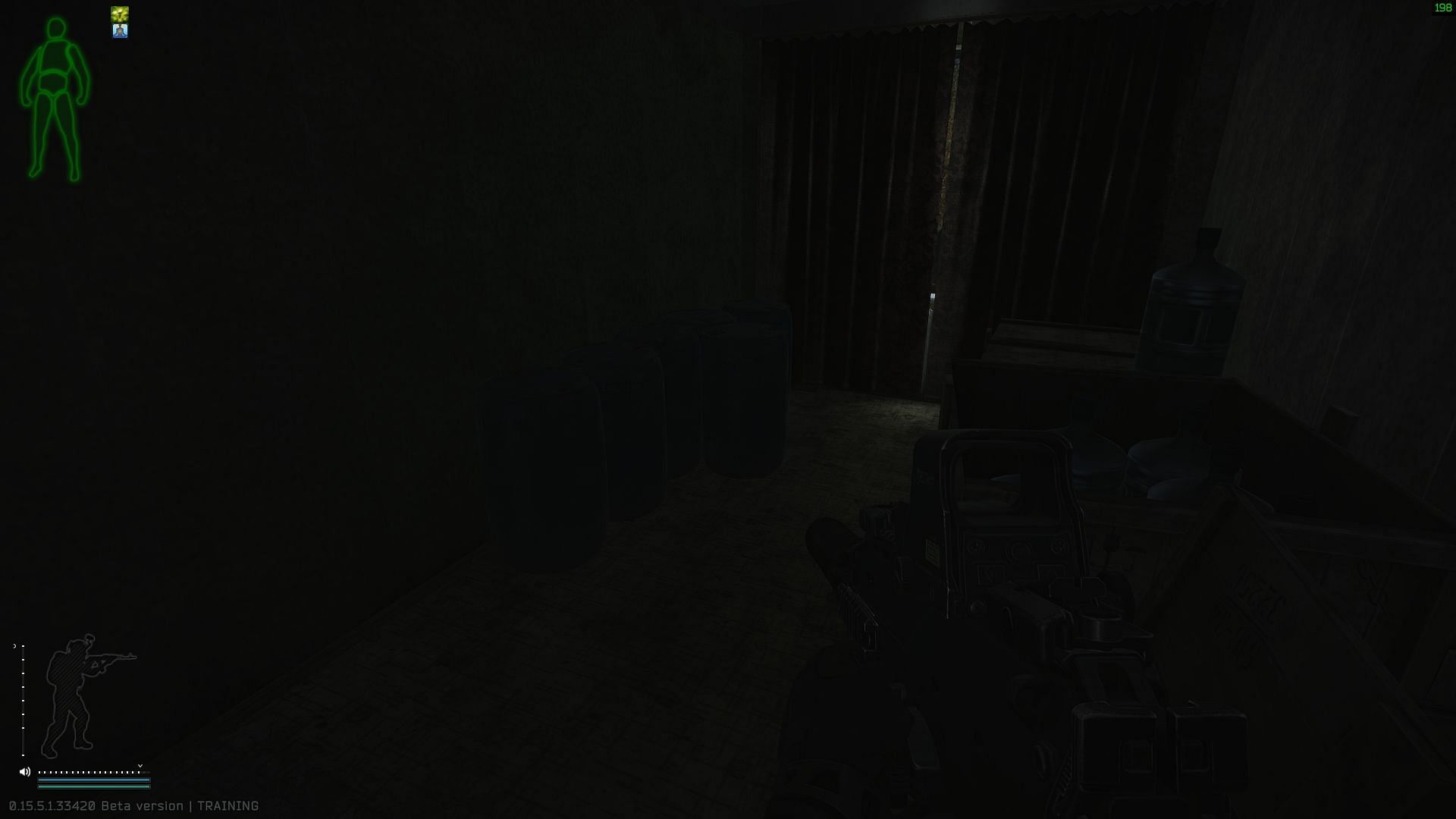 The water jugs inside the room (Image via Battlestate Games)