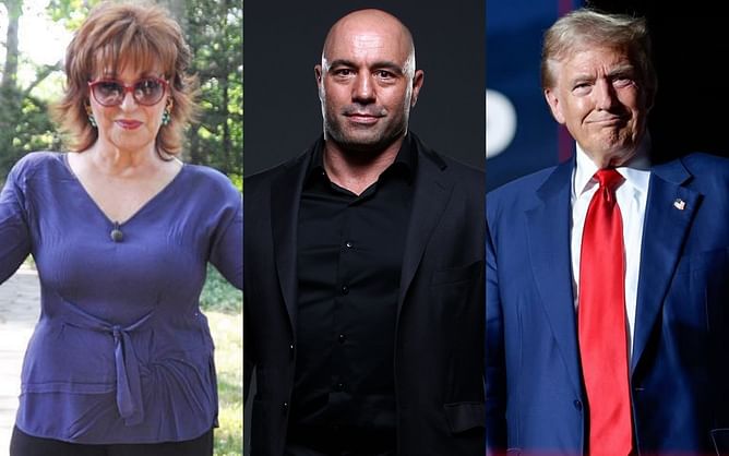 "They just hugged Hitler" - Joe Rogan highlights irony of ABC host Joy Behar embracing Donald Trump in past interview despite her Democratic leanings