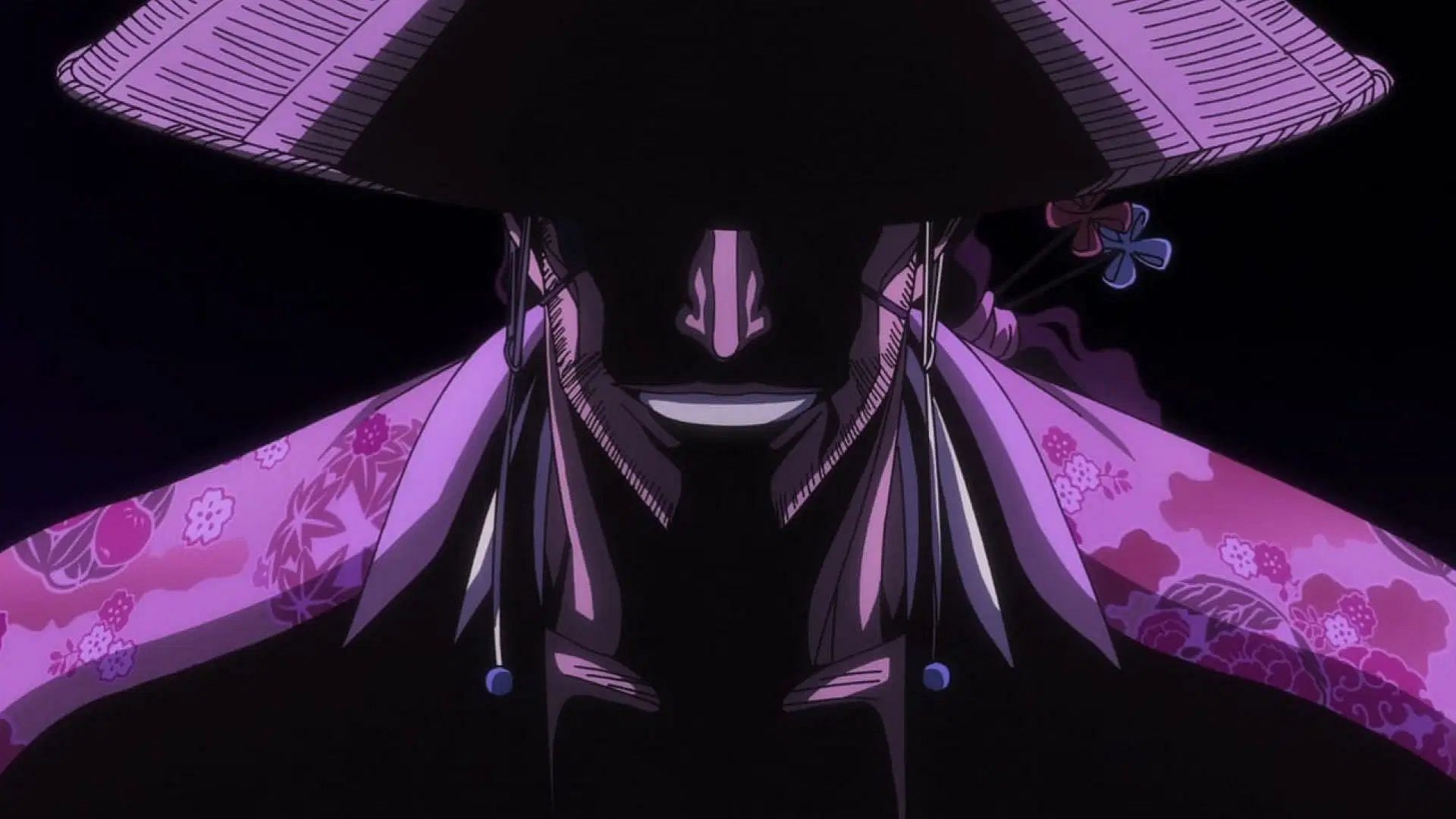 A snapshot of Kyoraku Shunsui from the anime series (Image via Pierrot Films)