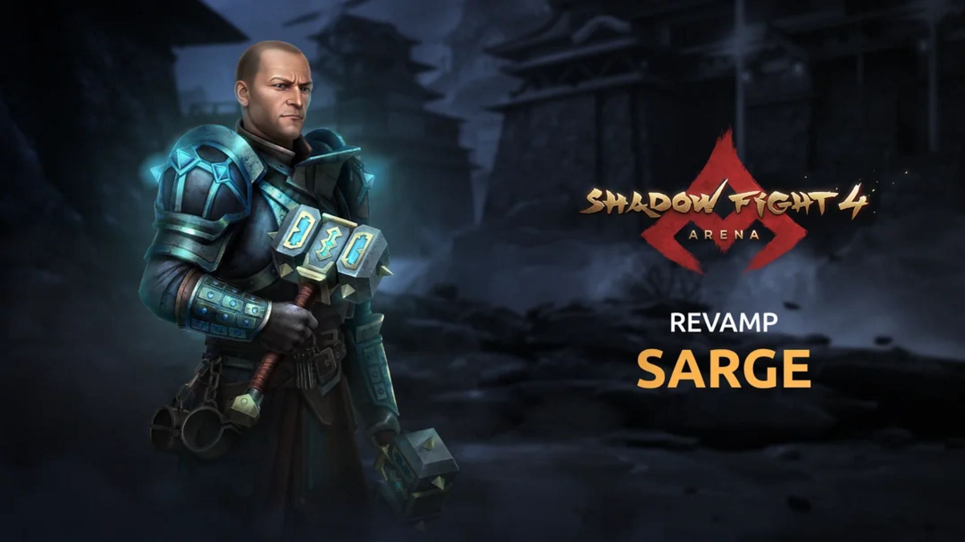 Shadow Fight 4 Arena Sarge revamp