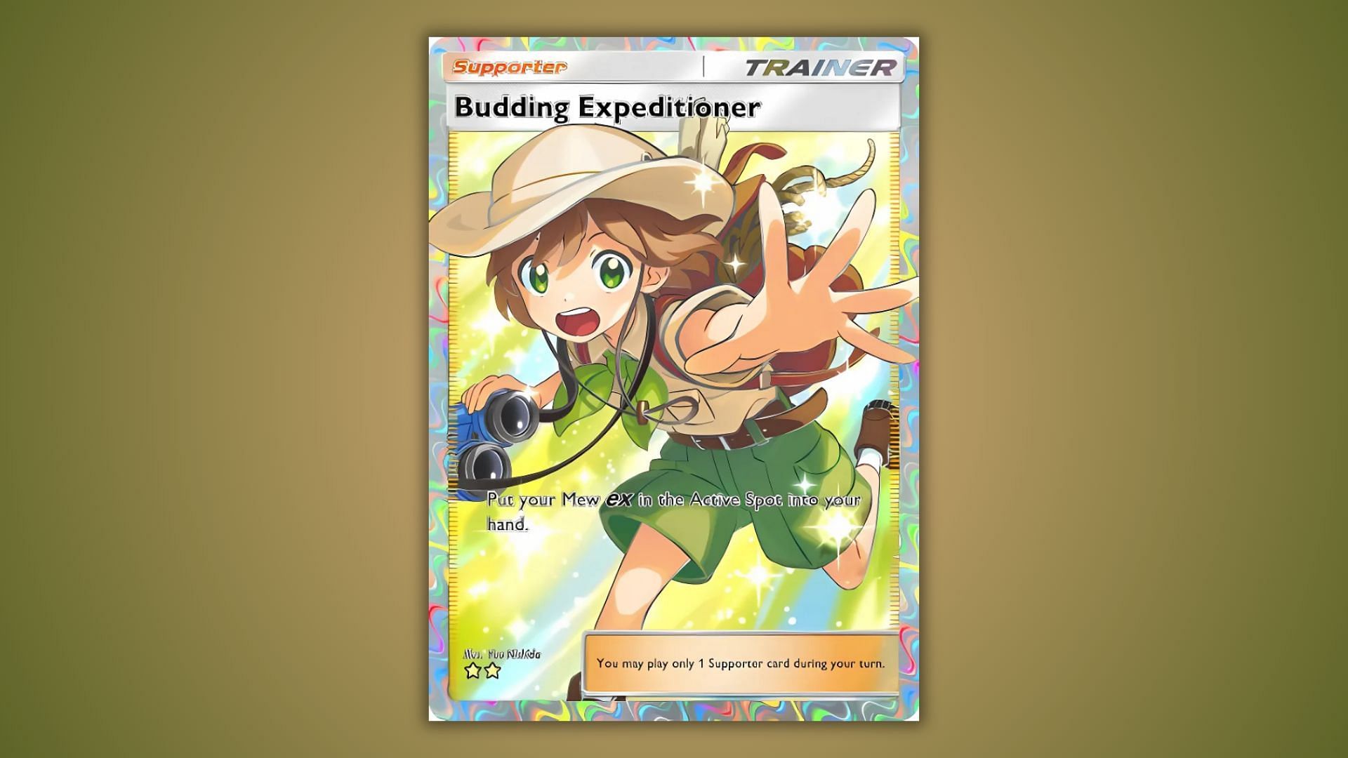 Budding Expeditioner as seen in the game (Image via The Pokemon Company)