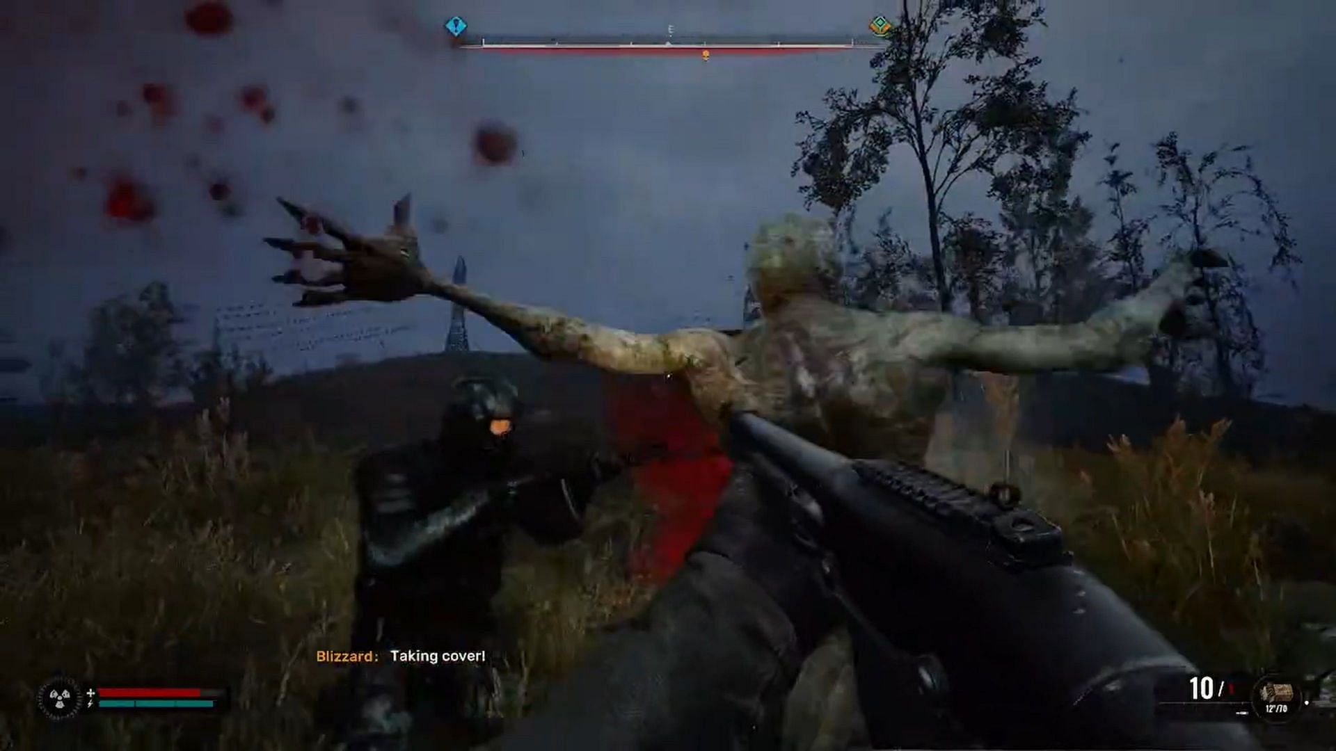 Choose Blizzard&#039;s fate in Stalker 2 (Image via GSC Game World || YouTube@Manugames92)