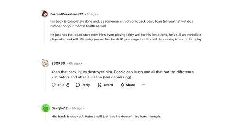 NBA fans on Reddit react to Ben Simmons' latest outing for the Brooklyn Nets. Photo Credits: Reddit