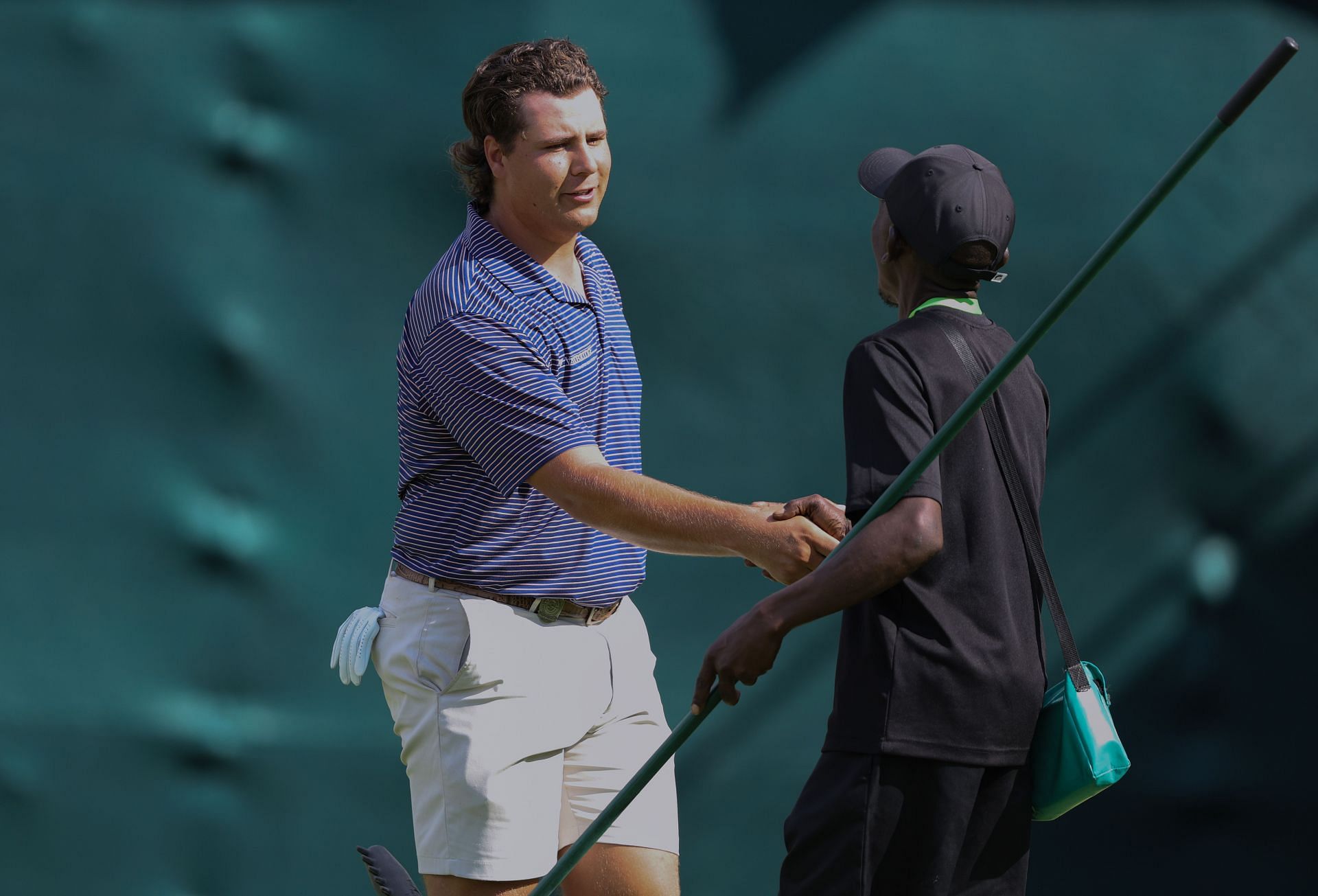 Aldrich Potgieter during the third round of the Nedbank Golf Challenge - Source: Getty