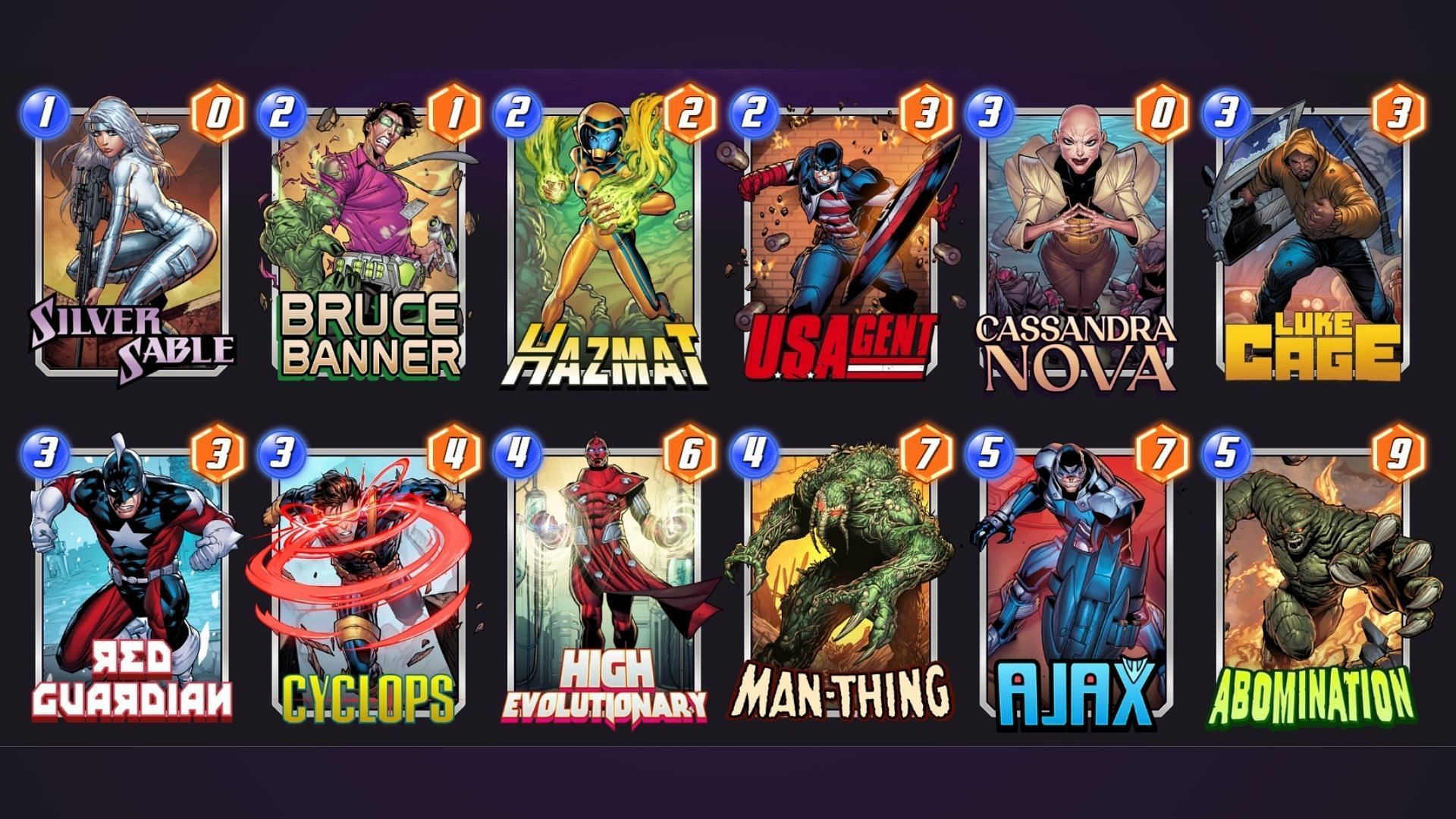 The Toxic Banner deck is an effective Marvel Snap Bruce Banner deck (Image via Nuverse)