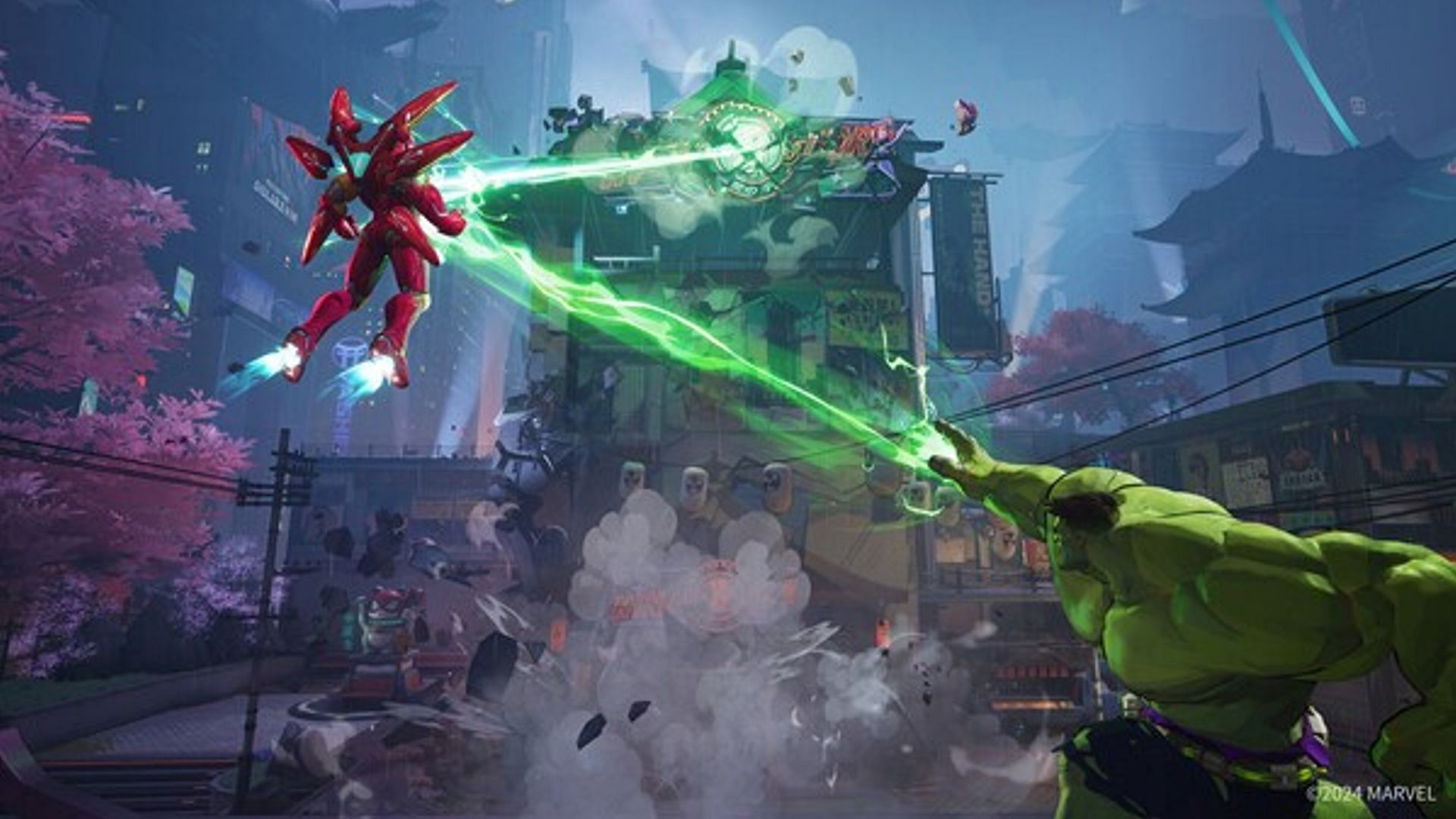 Marvel&#039;s new hero shooter is yet to enter the competitive scene (Image via NetEase Games)