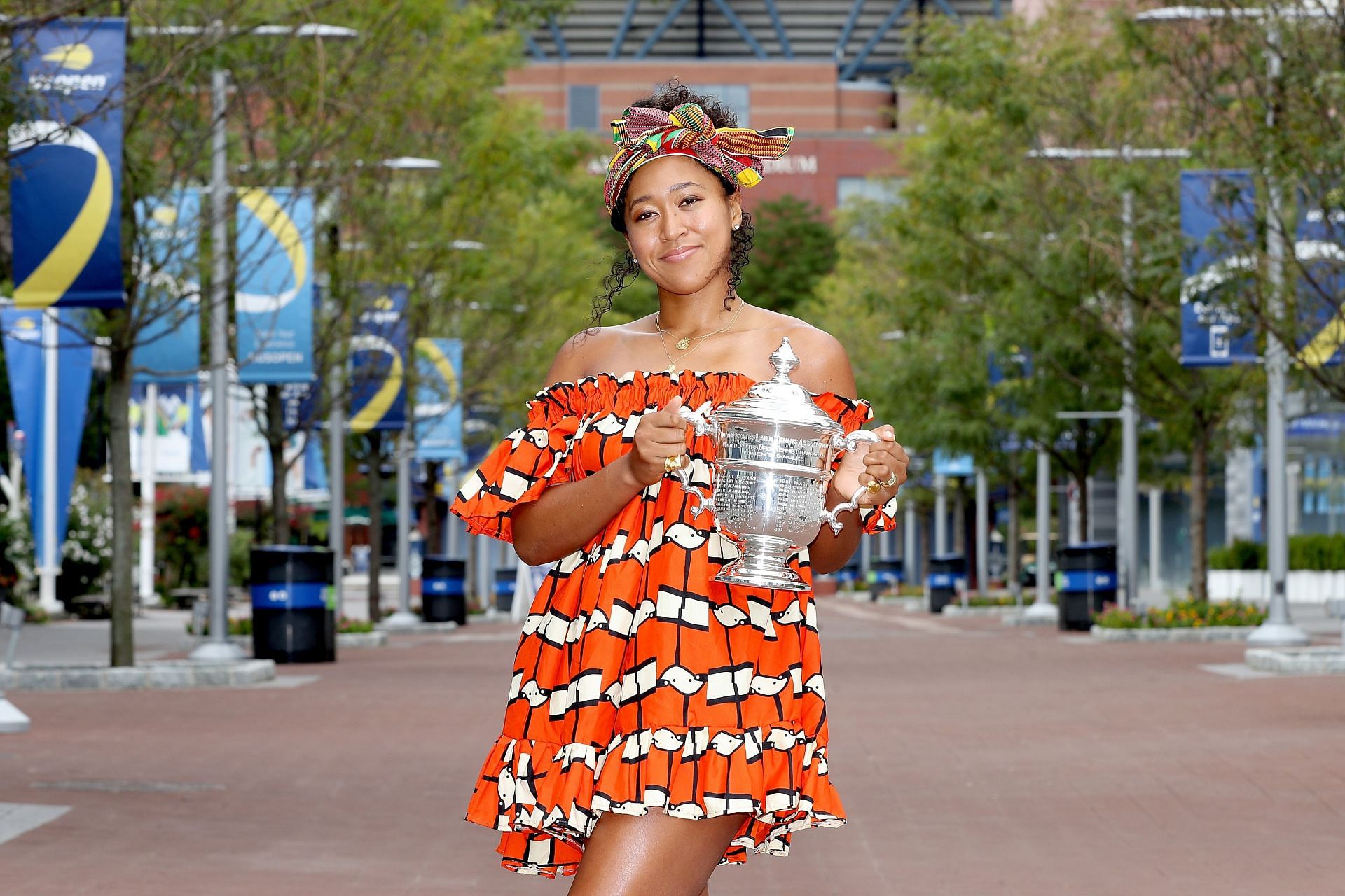 Naomi Osaka at the US Open 2020. (Photo: Getty)