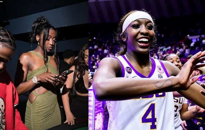 "I ain't gon' cry": $1.5M NIL-valued Flau'jae Johnson gets hyped up seeing her Puma advert for the first time