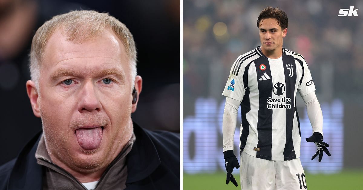 Paul Scholes was impressed by Kenan Yildiz against Manchester City 