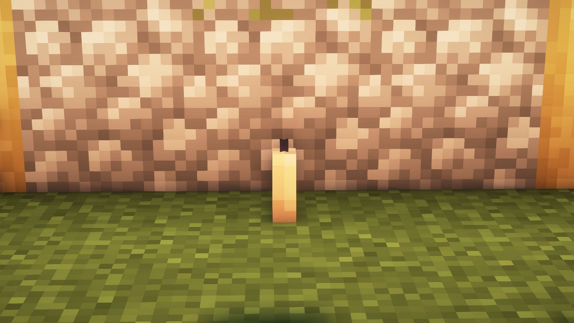 Candles are quite small as well (Image via Mojang Studios)