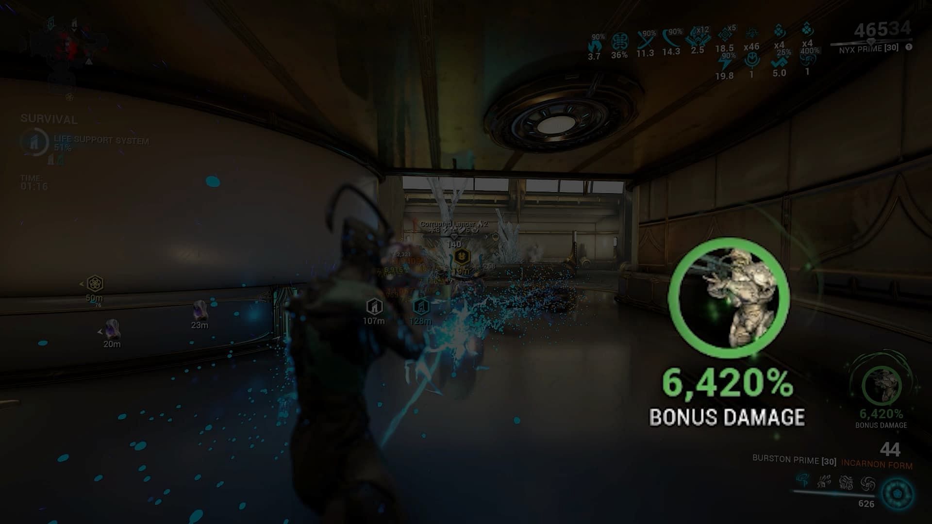 Nyx&#039;s Mind Control is getting a new HUD element to help the changes fit better (Image via Digital Extremes)