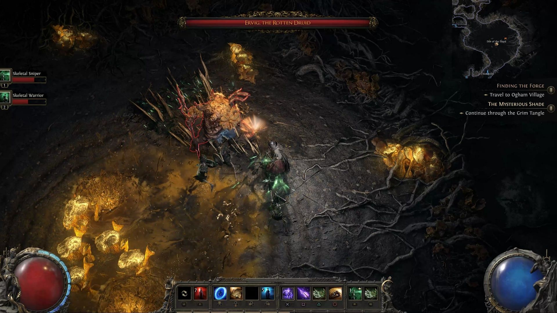 Path of Exile 2 Ervig the Rotten Druid