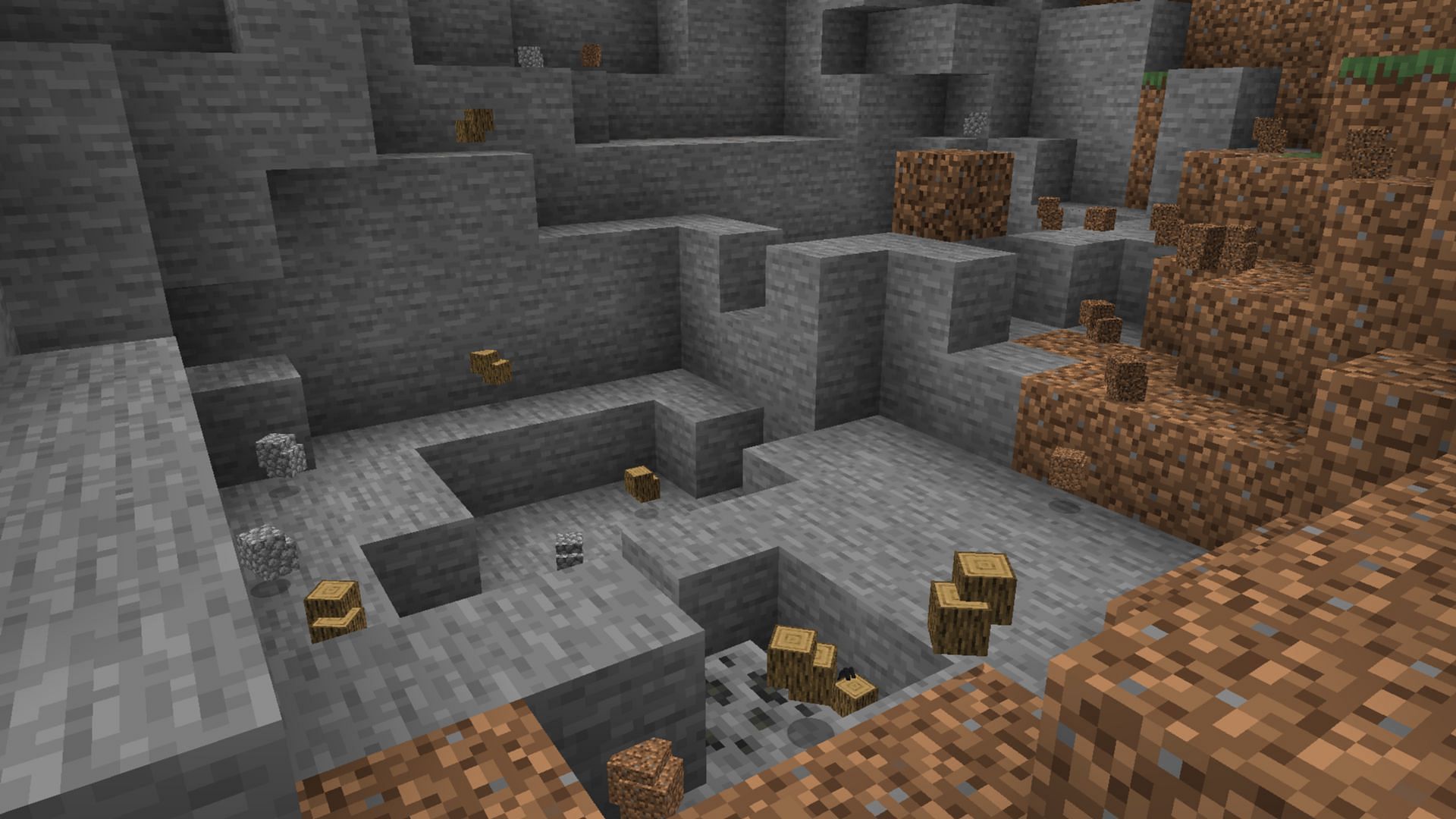 You can clear all ground items using a simple command (Image via Mojang Studios)