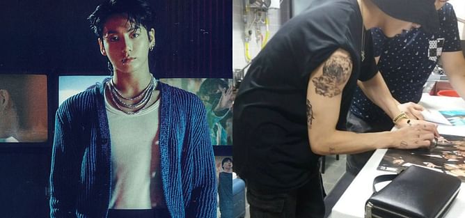 “So cool to see all the changes and progress” — Fans react BTS’ Jungkook’s unseen photo revealing the evolution of his tattoo sleeve