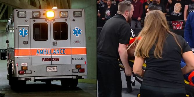 Top WWE champion injured ahead of major title match; gets stretchered out in front of a returning Eric Bischoff
