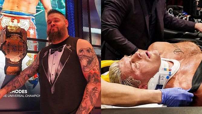 Kevin Owens claims to be the "true and rightful" WWE Champion; mocks Cody Rhodes after a devastating attack